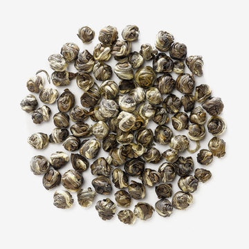 Jasmine Dragon Pearl Green Tea 90g Tin Loose Leaf Chinese Tea